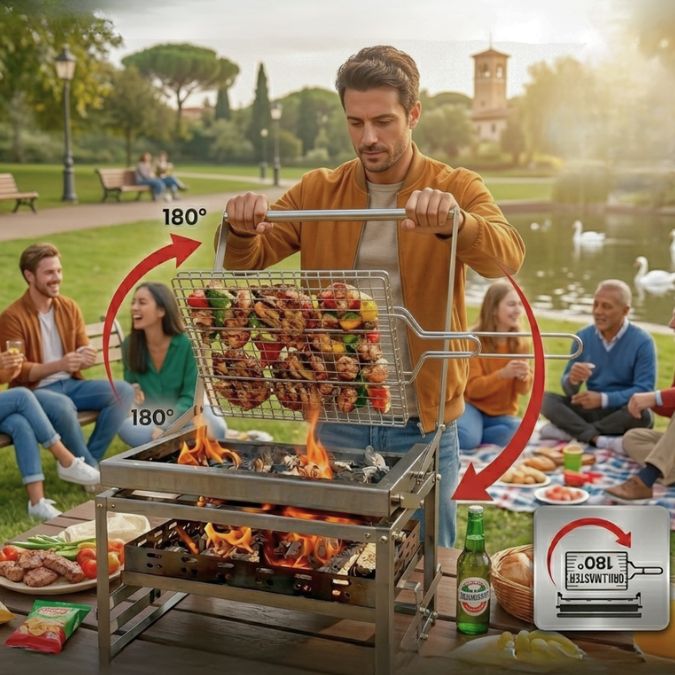 GrillMaster 180° veiksme