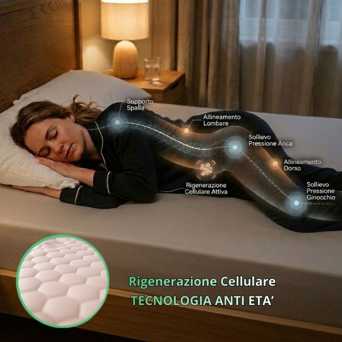 Struttura materasso Anti‑Età